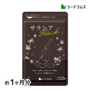 炭 チャコール配合 サラシアブラック 約1ヵ月分 サプリ サプリメント ダイエットの写真
